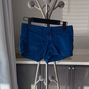 Forever 21 Women's Vibrant Blue Cargo Shorts